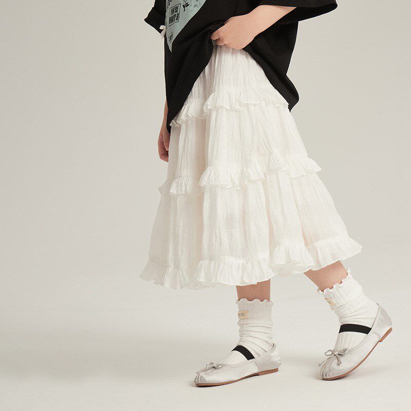 女童半身裙春秋新款儿童甜美蛋糕裙宝宝秋装裙子女孩洋气白色短裙,童装/婴儿装/亲子装,半身裙,淘宝优惠券,粉丝福利购,淘宝优惠卷