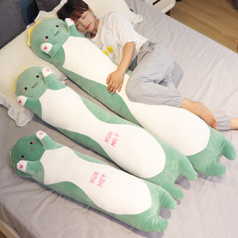 恐龙玩具毛绒男孩可拆洗抱枕睡觉抱玩偶男生款长条公仔夹腿布娃娃