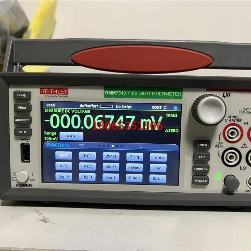 吉时利7510 7位半数字万用表一台如图实物拍摄