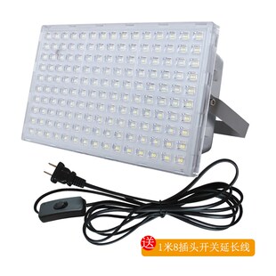 220vled灯户外照明灯超亮厂房车间工地灯防水广告招牌灯具大全