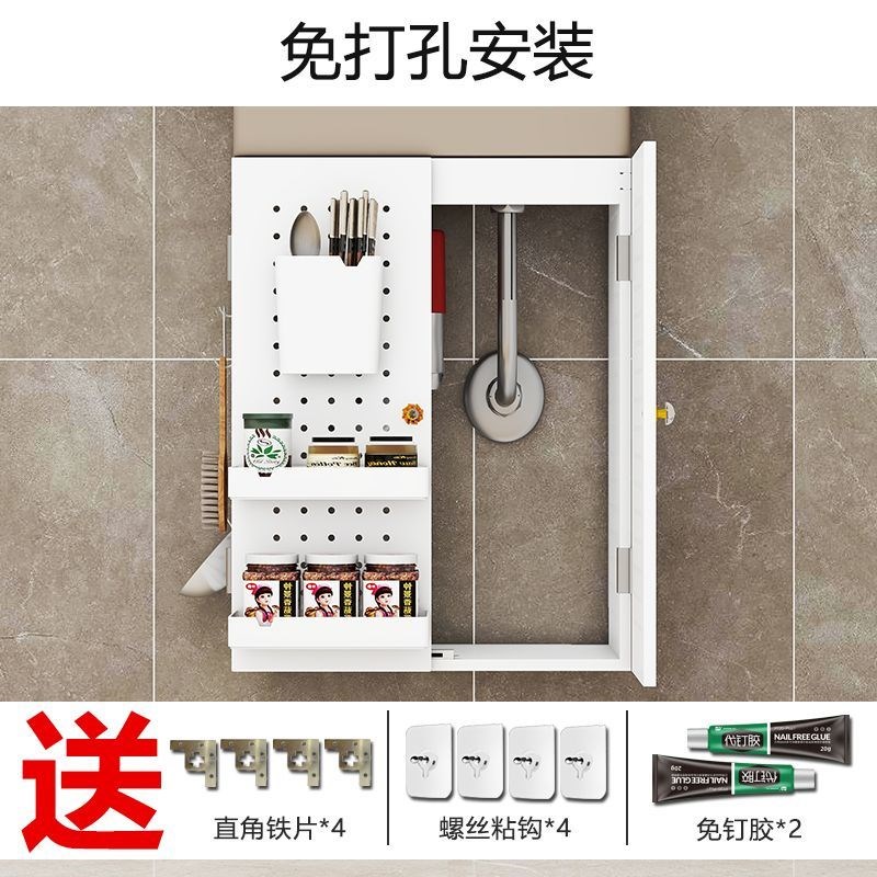 下水道管遮挡装饰遮挡罩热水器下管道线遮挡箱壁挂炉管道遮挡罩