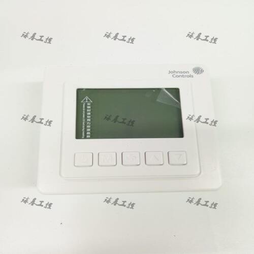 Johnson江森T5200-TB-9JR0空调面板冷暖二管风机盘管温控器数显