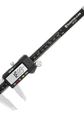 钢盾SHEFFIELD G071012 150mm数显游标卡尺游标卡尺钢盾（150mm）