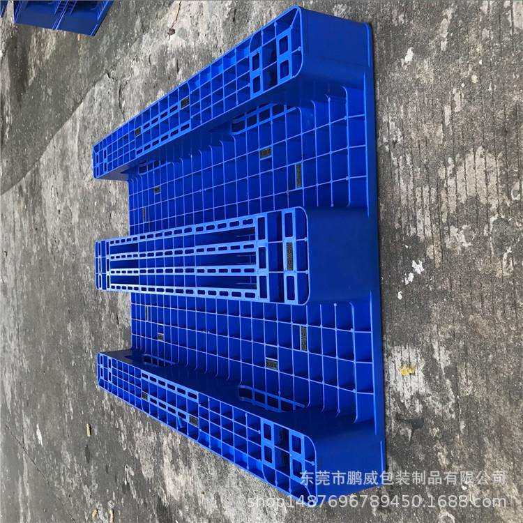 珠海防滑塑料托盘12510可置钢管网格川字型塑胶地台板125*100*15