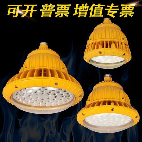 LED防爆壁灯HRD92 喷砂房油漆房造纸厂照明平台弯杆灯70W80W100W