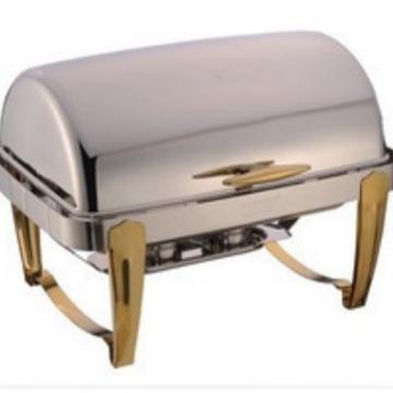 宇辉方形翻盖自助餐炉酒店布菲炉早餐炉带电电热板加热保温餐具炉