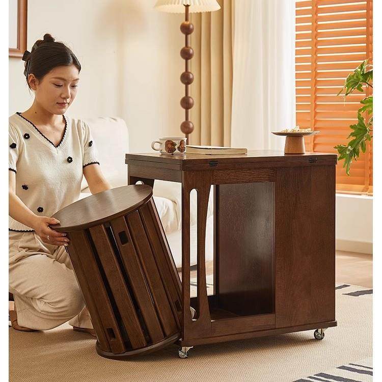 亚马逊实木圆凳子茶几家用可叠放组合凳现代吃饭凳子新中式餐桌凳,电子元器件市场,其它元器件,淘宝优惠券,粉丝福利购,淘宝优惠卷