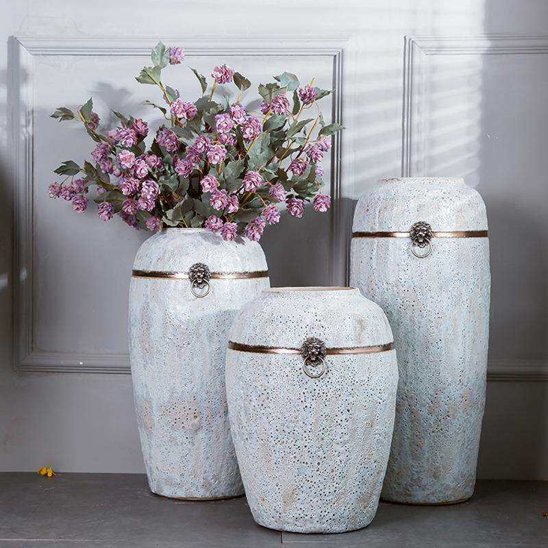 厂家直销陶艺手工艺术陶瓷花瓶创意陶瓷器工艺品白花器家居摆件,电子元器件市场,其它元器件,淘宝优惠券,粉丝福利购,淘宝优惠卷