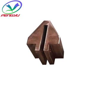 供应电镀设备配件可加工各种规格尺寸紫铜铜头连接块