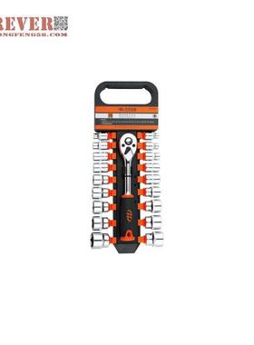 华丰巨箭19件套50BV30铬钒钢材质10MM铬钒钢工具套装 HF-89611