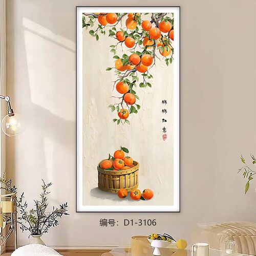 玄关画装饰画客厅n装饰画竖版挂画走廊挂画中式现代简约挂画