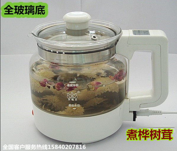 【底也是玻璃】加厚全玻璃养生A壶桦树茸电烧水全自动煎药保温煮