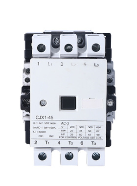 CJX1-45/22 3TF46 交流接触器 接触器 45A AC220V AC380V 银点