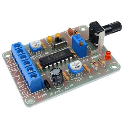 ICL8038单片函数信号发生器模块正弦波方三角DIY散件套件成品