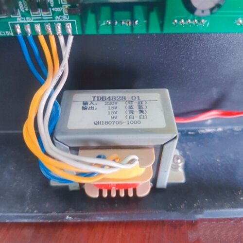 TDB4828-01 电源变压器 220V转15V 15V 9V 双电压 QD100B微机控制