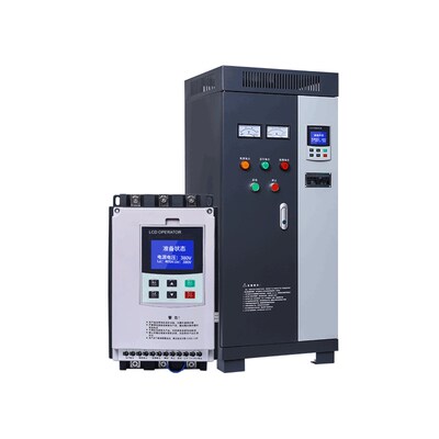 在线水泵软启动柜软启动器控制箱柜三相电机软启动开关22/45kw