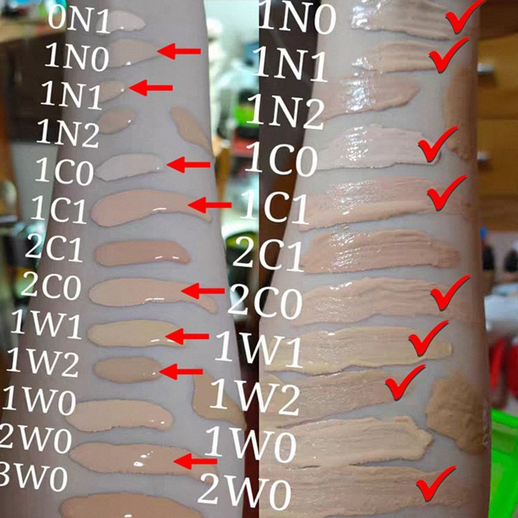DW沁水粉底液小正品样5ml分装中样1w1n1持妆油皮亲妈持久遮瑕控油