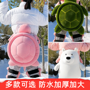 小乌龟滑雪护具五件套护臀屁垫护膝儿童屁股垫溜冰单板防摔外穿