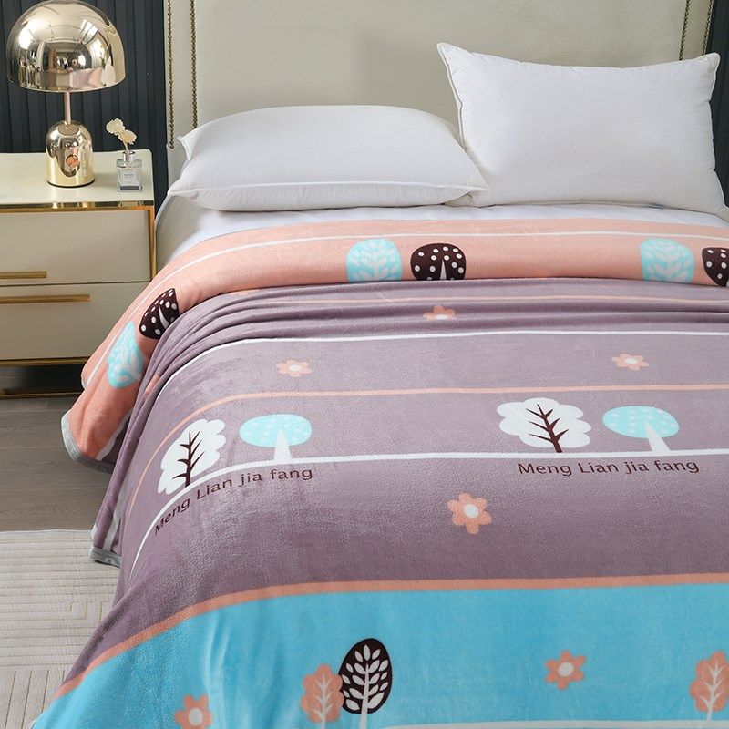 冬季云貂绒法兰绒毯子铺床床单人冬天午睡沙发盖毯加厚空调毯毛毯,床上用品,休闲毯/毛毯/绒毯,淘宝优惠券,粉丝福利购,淘宝优惠卷