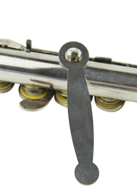 长笛维修调垫工具 沿垫不锈钢B金属板 调垫子工具 0.6厚度