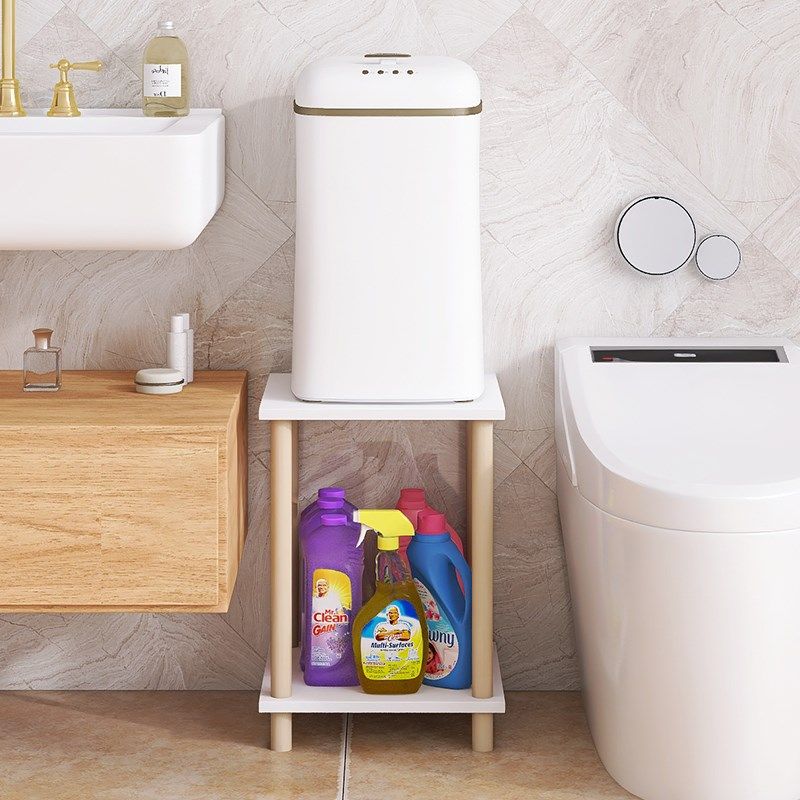 小洗衣机置物架卫生间落地小型收纳架内衣裤迷你滚筒放置底座架子