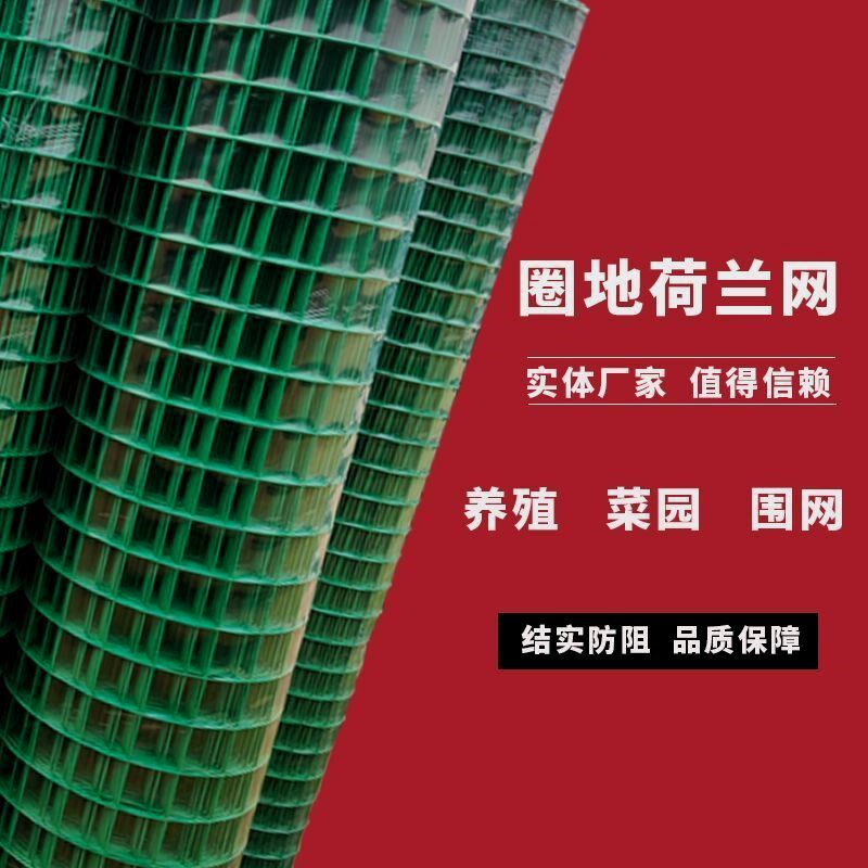 加硬铁丝网围栏养鸡养殖网栅栏防护网菜园圈地网格护栏硬塑质量好