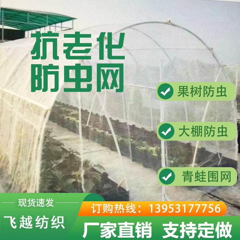 防虫网大棚专用农用蔬q菜果园网猪场防蚊蝇网尼龙网养殖网加密加