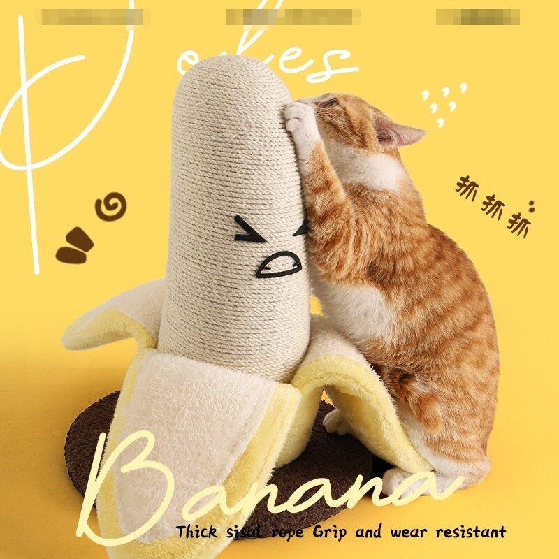 猫抓柱猫抓板剑麻绳耐磨不掉屑立式磨爪器猫咪蹭痒防猫抓沙发保护