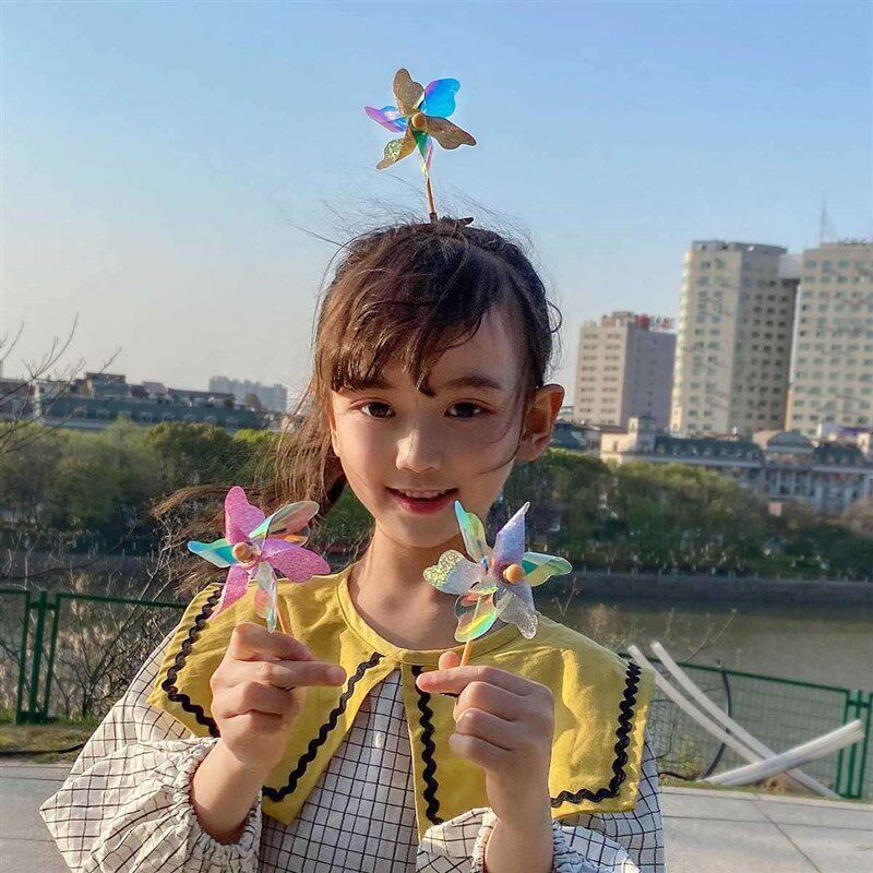 幼儿园毕业礼物风车发夹小玩具全班小学生奖励小礼品分享儿童