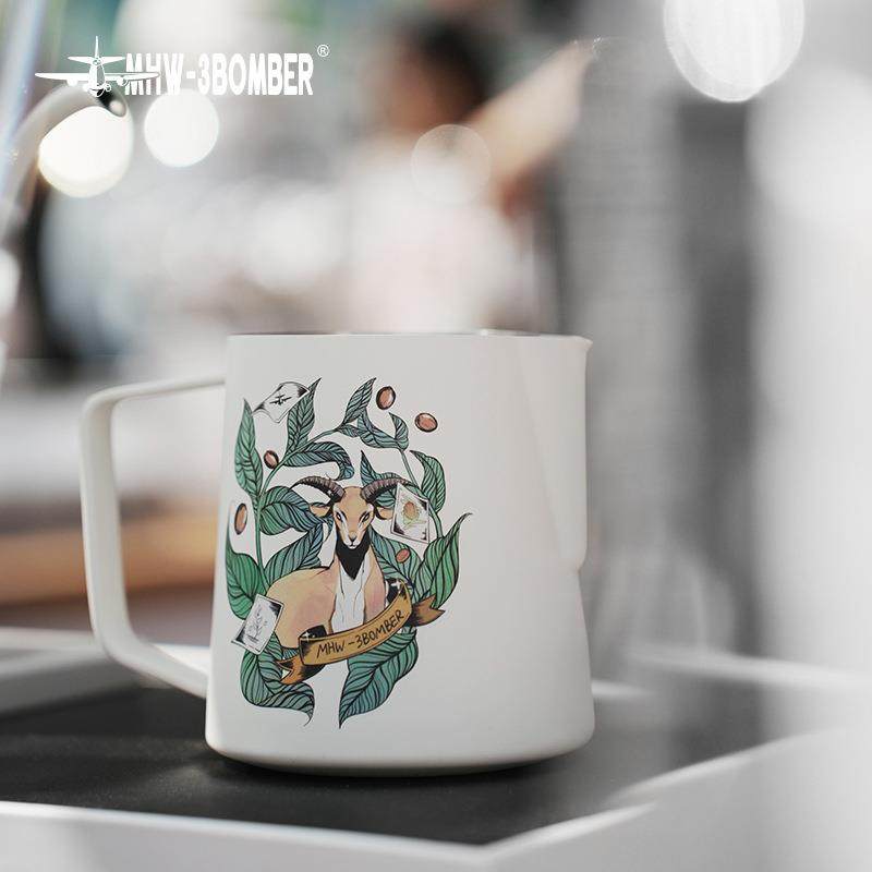 MHW-3BOMBER轰炸机拉花缸6周年限定版 Origin系列咖啡拉花杯600ml