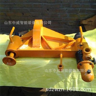钢轨水平垂直弯道器 便携式钢轨双钩调直复轨器 铁路用垂直弯道器