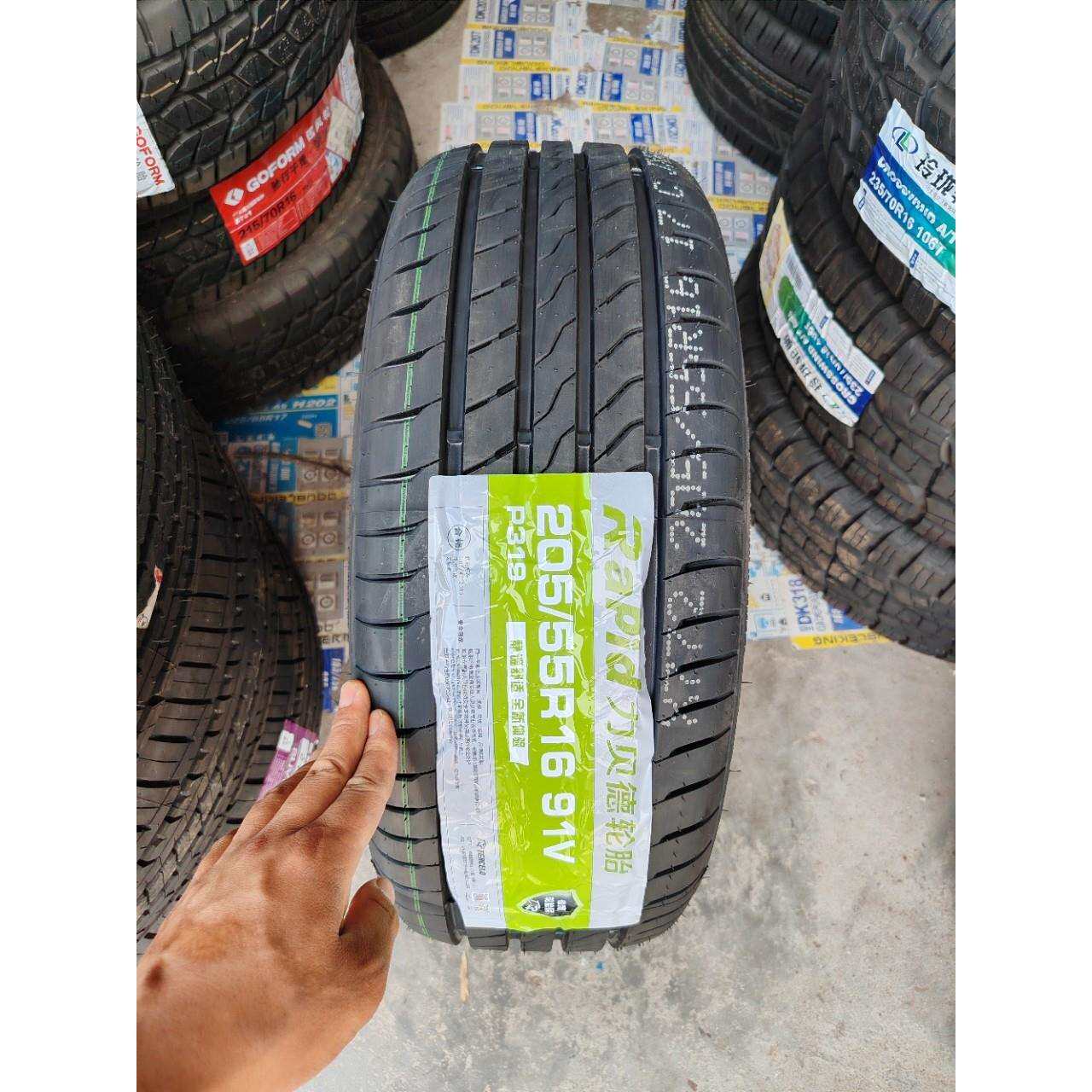 rapid 力贝德轮胎 205/55R16 91V P316静音 配奇瑞A3比亚迪秦速腾