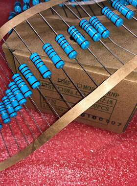 金属膜电阻 3W 3瓦 1.2M 1.2兆欧 1M2 1% 四色环 插件电阻 500只