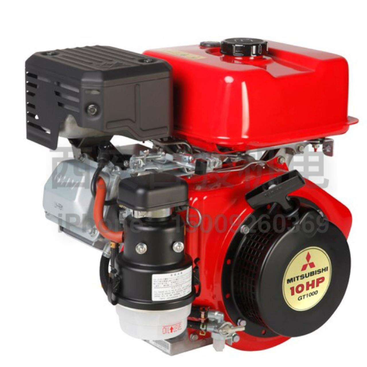 GT1000汽油发动机 内置怠速1800转 10马力汽油机 空滤/油滤