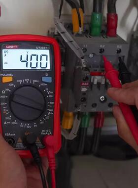 优利德自动量程小型防烧数字万用表UT33A+B+C+D+掌上型电子检测表