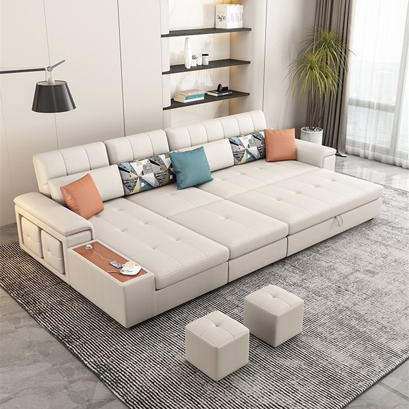 小户型沙发床折叠两用客厅多功能z储物贵妃一体直排可变床2025新