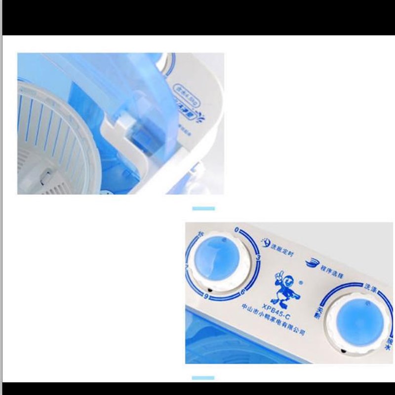 洗衣机小型半自动一个人用洗内衣内裤机器洗衣机迷你寝室用