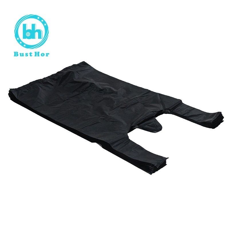 柏德汇小号10L垃圾袋大码手提加厚黑色塑料袋30*48