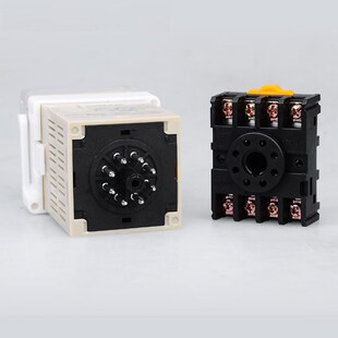 DH48S-S数显时间继电器延时器无限循环计时器控制AC220V380VDC24V