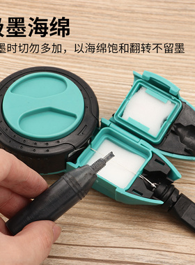 墨斗竹木树墨斗木工划线器手动自动划线工具塑料手卷式木匠弹线