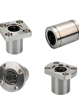 304不锈钢直线轴承 标准圆柱SLMGA圆法兰SLMF方法兰SLMK切边法兰H