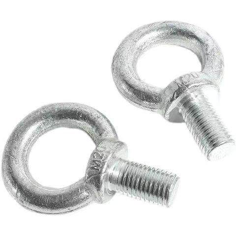 圆环0镀锌起重电机吊环螺丝吊装吊母吊环m8m圆环螺栓10m2模具国标