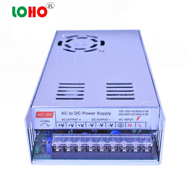 良鸿12V360W开关电源 12V30A20A40A直流LED灯带UV/3D打印机变压器