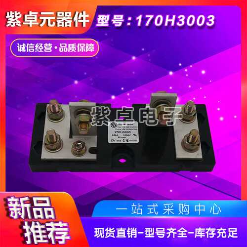 170H3003 170H3004 170H3005 170H3006 巴斯曼熔断器 底座开关