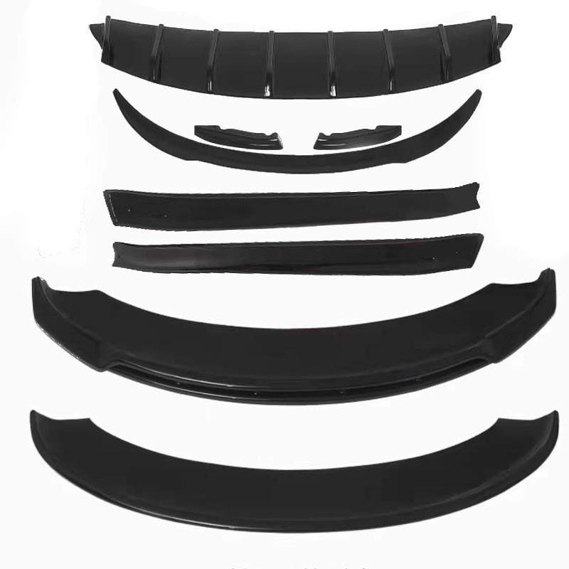 适用于T esIa Model 3 Max包围改装前铲后唇尾翼侧裙装饰车贴套件