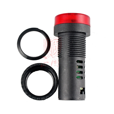 森奥蜂鸣器AD16-22SM 闪光声光报警器讯响扬声器 24V220V开孔22mm