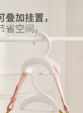 无痕包包收纳神器多功能挂包架不变形衣柜整理收纳领带皮带挂钩