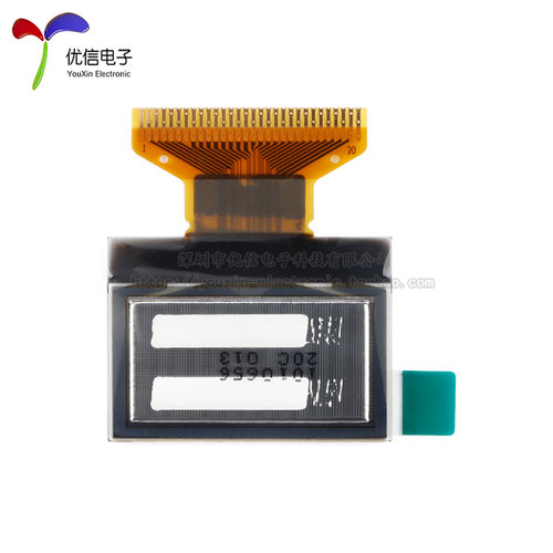 0.96寸OLED裸屏显示液晶屏分辨率128*64 SPI/IIC/并口SSD1306驱动