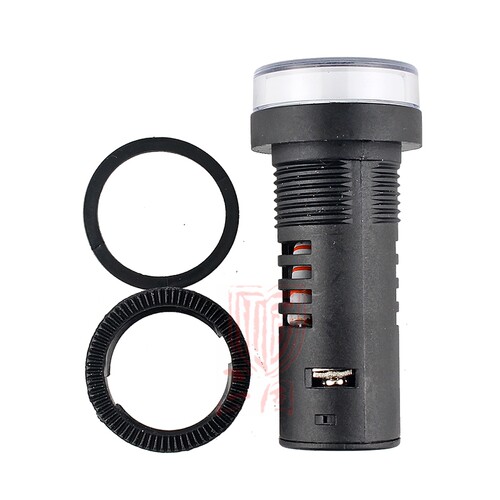 双色指示灯AD16-22SS 红绿切换信号灯 电源工作12V24V220开孔22mm