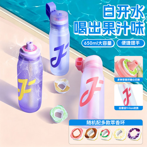Joyfit玩味水杯玩味环儿童吸管杯